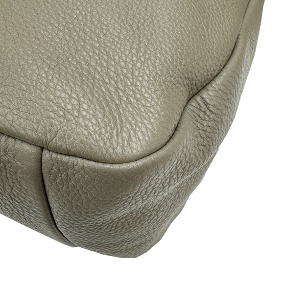 PRADA Gray Leather Shoulder Bag - Picture 7 of 12